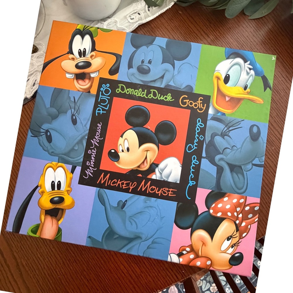 Disney Sandylion Mickey Minnie Mouse Friends Pop Art Scrapbook Album 13x13 New